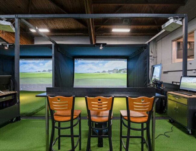 Indoor Golf Driving Range
